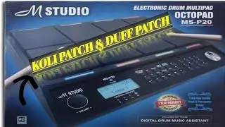 M Studio,MS-P20 Pro Koli Patch And Duff Patch | #patch #new #viral #pad