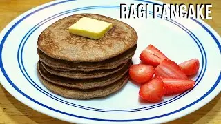 RAGI PANCAKE | INSTANT KIDS BREAKFAST | HEALTHY FINGER MILLET BREAKFAST
