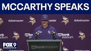 Vikings QB J.J. McCarthy after 22-6 loss: 'This is a fricken journey'