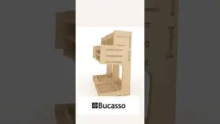 Plastic Model Paint Rack MDF Material Assembled Workstation GK1（Bucasso ）