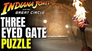 Three Eyed Gate Puzzle Solution | Indiana Jones and the Great Circle