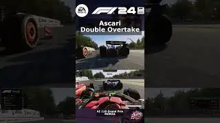 Spectacular Double Overtake at Ascari  #F124 #F12024 #f1esports