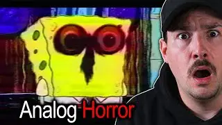 Watching Spongebob Analog Horror Until I Get Scared