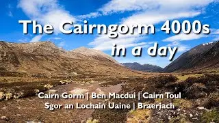 The Cairngorms 4000s round - in less than 12 hours!