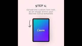 Canva Hack- How to use custom fonts with a free Canva acct