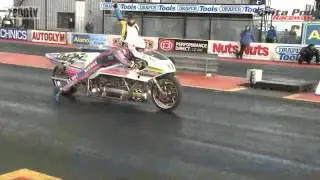 drag bike 400m 5.8 sec