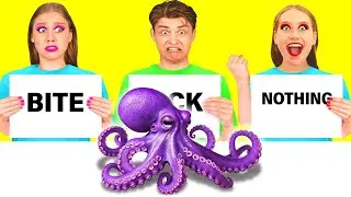 Откуси Лизни или Ничего Челлендж | Фантастические Лайфхаки с Едой от DuKoDu Challenge