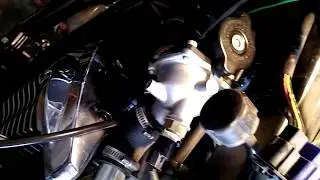 Vulcan 900 gas tank removal and Temperature sensor install