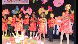COUPLE DANCE UKG | ANNUAL CONCERT 2025 | LITTLE FLOWERS PRE SCHOOL