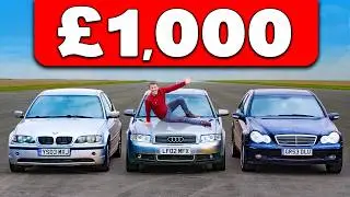 BMW vs Mercedes vs Audi: Por £1.000!?