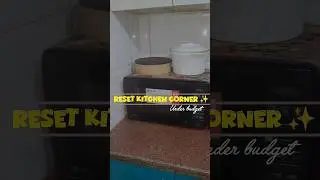 kitchen corner reset #kitchen #meeshofinds #meesho #shortvideo #explore #trending #viralreels