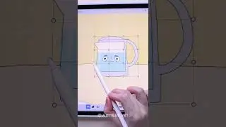 Процесс создания анимации на ipad в приложении toonsquid #анимация #мультик #animation #toonsquid