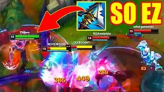 When Zed Actually 1v9...