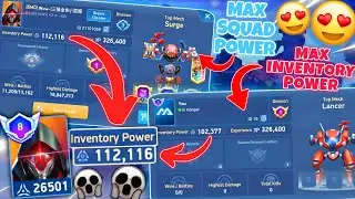 Mech Arena New MODS 😍😱 | Max Squad Power In Mech Arena - Mech Arena
