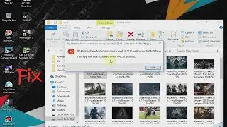 This App can't be activated when UAC is disable] Windows 10 issue solved 2020