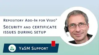 Repository add-in for Visio: Security and certificate issues during setup | YaSM Support