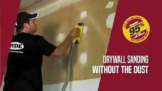 HYDE Dust-Free Vacuum Hand Sander Kit -- Available Now