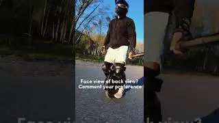 What angle for euc videos? #euc #video #angle #preference #inmotion#begode #kingsong #unicycle