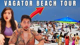 VAGATOR BEACH GOA Full Tour | Water Sports, Shacks, Food & More With Sandy And Karan