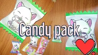 How to make a cute candy pack (M craft)