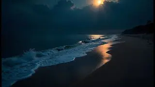Тихий пляж: шум моря, успокаивающий сердце и разум