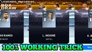 Thunder Black Ball Trick In Legends Worldwide Box Draw Pes 2019