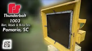 Federal Signal Thunderbolt 1003 Siren Test - Alert, Attack & Hi-Lo - Pomaria, SC 2024 SCSM