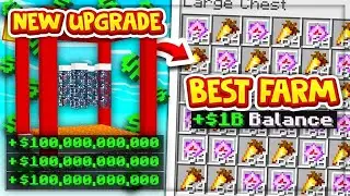 NEW MONEY FARM MAKES TRILLIONS on NEW MINECRAFT GENS SERVER! | New Minecraft Tycoon Gens Server