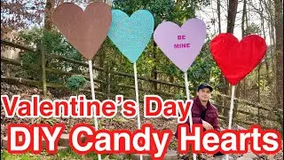 GIANT Valentine’s Day Lollipop Hearts! - DIY Tutorial