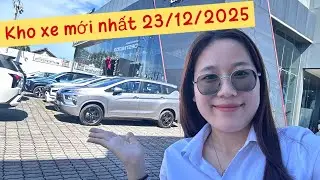 Cập nhật kho xe ng&agrave;y 23/12/2025 mới nhất tại Mitsubishi T&acirc;y Ninh #mitsubishi #xpander #dst 