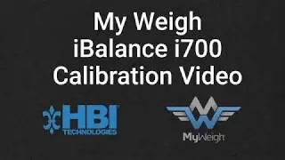 Calibrate My Weigh iBalance i700