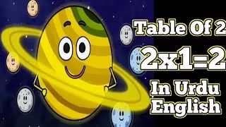 Multiplication Table Of 2| Rhythmic Table Of 2 | Poem Table Of 2 For Kids | 2 Table In English