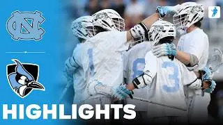 North Carolina vs Johns Hopkins | NCAA College Lacrosse | Highlights - February 20, 2026