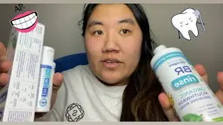 Trying tooth polish for the first time | Essential oxygen Amazon find