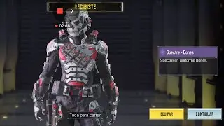 CoD Mobile Como Obtener Personaje Spectre En Uniforme Bones