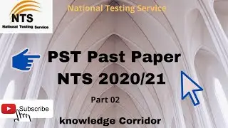 Pst Nts 2020 21 part 02 , Pst Test Nts 2020 part 2