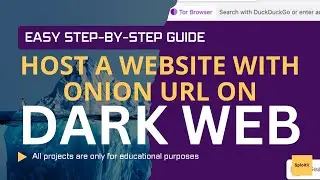 How to Create a .ONION Website on the Dark Web【2025 GUIDE】