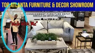 Treasure Hunting at Atlanta's Massive CONSIGNMENT FURNITURE DEPOT!