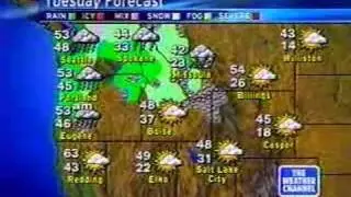 TWC Satellite Local Forecast - 12/13/04
