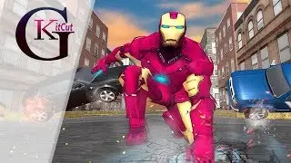 Grand Ninja Super Iron Hero Flying Rescue Missio Gameplay