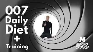 James Bond Daily Diet + Exercise Routine (24hr Routine Challenge)