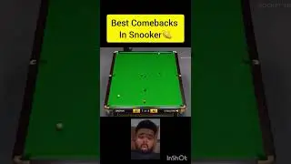 Top Best Snooker Comebacks in Snooker History 👏 