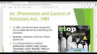 Unit 5 ( 2/2 ) | Global environmental issues and policies | EVS - 2 | AEC | Delhi University