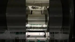 Wrapping Beam At Knitting Machine