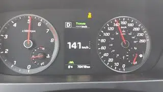 Hyundai Sonata Sport 2.0t (2017) Acceleration 0-200km/hr