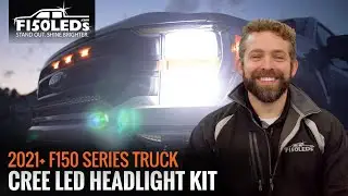 Светодиодная фара 2021+ F150 CREE MKV F150LEDS.COM ОБЗОР И УСТАНОВКА