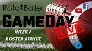 2018 Fantasy Football Advice - Week 1 - LIVE Q &A Sleepers / Busts / Rankings