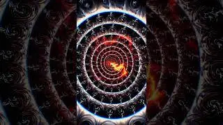 Voyage &Eacute;blouissant au C&oelig;ur d'une Spirale Fractale Enflamm&eacute;e !