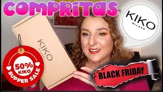 NUEVO! COMPRITAS KIKO! Black Friday3+3 y Outlet Kiko a 50%. Vamos a ver que me he traido #kikorebaja