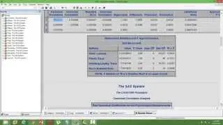 Canonical Correlation in SAS: PROC CANCORR